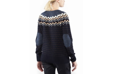 Image of Fjallraven Ovik Knit Sweater - Womens, Dark Navy, Large, F89941-555-L