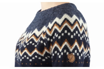 Image of Fjallraven Ovik Knit Sweater - Womens, Dark Navy, Large, F89941-555-L