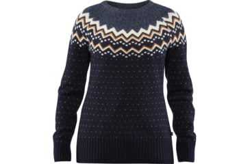 Image of Fjallraven Ovik Knit Sweater - Womens, Dark Navy, Large, F89941-555-L