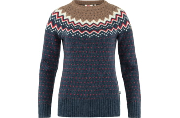Image of Fjallraven Ovik Knit Sweater - Womens, Navy, Large, F89941-560-L