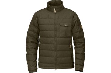 Image of Fjallraven Ovik Lite Jacket - Men's-Dark Olive-Medium