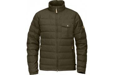 Image of Fjallraven Ovik Lite Jacket - Men's-Dark Olive-Small