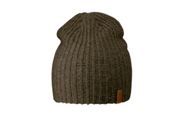 Image of Fjallraven Ovik Melange Beanie - Men's-Dark Olive