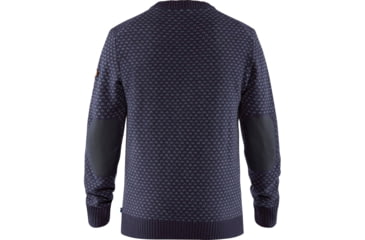 Image of Fjallraven Ovik Nordic Sweater - Mens, Dark Navy, Small, F82020-555-S