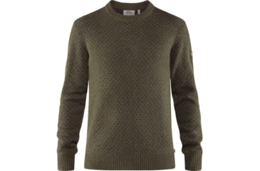 Image of Fjallraven Ovik Nordic Sweater - Mens, Deep, Extra Small, F82020-662-XS