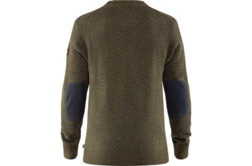 Image of Fjallraven Ovik Nordic Sweater - Mens, Deep Forest, Small, F82020-662-S