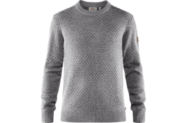 Image of Fjallraven Ovik Nordic Sweater - Mens, Grey, 2XL, F82020-020-XXL