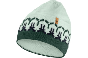 Image of Fjallraven Ovik Path Knit Beanie, Deep Patina/Misty Green, One Size, F87167-679-674-OneSize