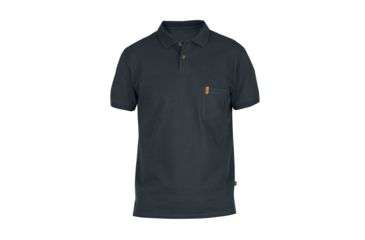 Image of Fjallraven Ovik Pique Shirt - Men's-Dark Navy-Small
