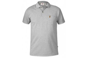 Image of Fjallraven Ovik Pique Shirt - Men's-Grey-Medium