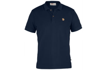 Image of Fjallraven Ovik Polo Shirt - Mens, Navy, Large, F81511-560-L