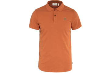 Image of Fjallraven Ovik Polo Shirt - Mens, Terracotta Brown, Large, F81511-243-L