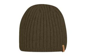 Image of Fjallraven Ovik Rib Beanie, Dark Olive, OSFA F77304-633