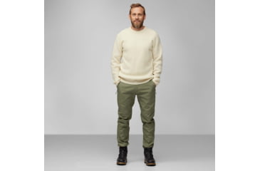 Image of Fjallraven Ovik Rib Sweater - Mens, Chalk White, Large, F87165-113-L