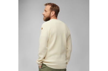Image of Fjallraven Ovik Rib Sweater - Mens, Chalk White, Large, F87165-113-L