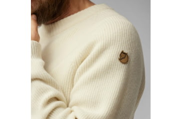 Image of Fjallraven Ovik Rib Sweater - Mens, Chalk White, Large, F87165-113-L