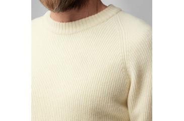 Image of Fjallraven Ovik Rib Sweater - Mens, Chalk White, Large, F87165-113-L
