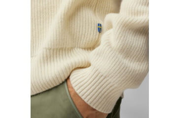 Image of Fjallraven Ovik Rib Sweater - Mens, Chalk White, Large, F87165-113-L