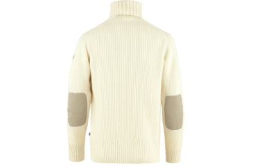 Image of Fjallraven Ovik Roller Neck Sweater - Mens, Chalk White, 2XL, F87072-113-XXL