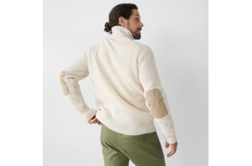 Image of Fjallraven Ovik Roller Neck Sweater - Mens, Chalk White, 2XL, F87072-113-XXL