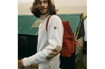 Image of Fjallraven Ovik Roller Neck Sweater - Mens, Chalk White, 2XL, F87072-113-XXL