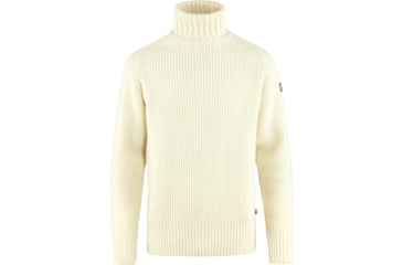 Image of Fjallraven Ovik Roller Neck Sweater - Mens, Chalk White, 2XL, F87072-113-XXL