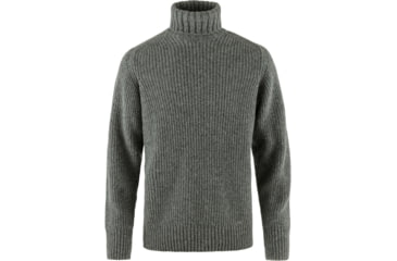 Image of Fjallraven Ovik Roller Neck Sweater - Mens, Large, Grey/Melange, F87072-020-999-L