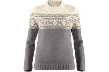 Image of Fjallraven Ovik Scandinavian Sweater - Womens, Grey, Small, F89908-020-S