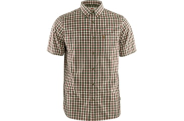 Image of Fjallraven Ovik Short Sleeve Shirt - Mens, Laurel Green, Extra Small, F81923-625-XS