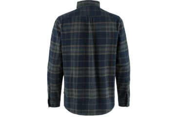Image of Fjallraven Ovik Twill Shirt - Mens, Dark Navy/Basalt, Small, F81478-555-050-S