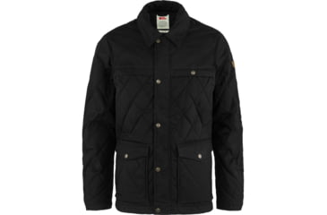 Image of Fjallraven Ovik Wool Padded Jacket - Mens, Black, Large, F84127-550-L