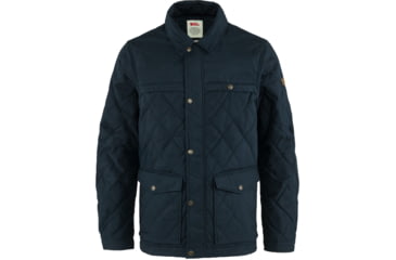 Image of Fjallraven Ovik Wool Padded Jacket - Mens, Dark Navy, Small, F84127-555-S