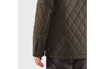 Image of Fjallraven Ovik Wool Padded Jacket - Mens, Dark Olive, Small, F84127-633-S