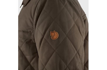 Image of Fjallraven Ovik Wool Padded Jacket - Mens, Dark Olive, Small, F84127-633-S
