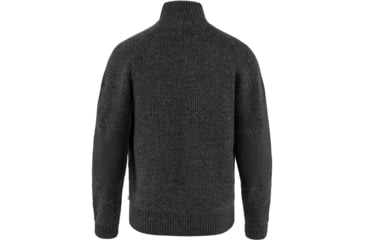 Image of Fjallraven Ovik Zip Cardigan Knit - Mens, Dark Grey, Extra Large, F87071-030-XL