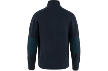 Image of Fjallraven Ovik Zip Cardigan Knit - Mens, Dark Navy, Large, F87071-555-L