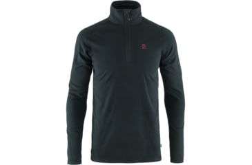 Image of Fjallraven Pine Half Zip - Mens, Black, Small, F81446-550-S