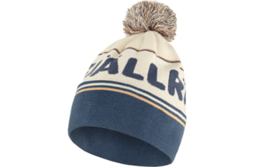 Image of Fjallraven Pom Hat, Chalk White-Indigo Blue, One Size, F84768-113-534-OneSize