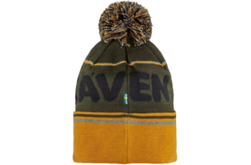 Image of Fjallraven Pom Hat, Deep Forest/Acorn, One Size, F84768-662-166-OS
