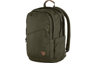 Image of Fjallraven Raven 28 Backpack, Dark Olive, One Size, F23345-633-One Size