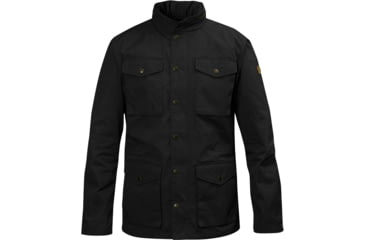 Image of Fjallraven Raven Jacket - Men's-Black-Large