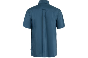 Image of Fjallraven Raven Short Sleeve Shirt - Mens, Indigo Blue, Extra Small, F87106-534-XS