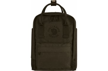 Image of Fjallraven Re-Kanken Mini Backpack - Kid's, Dark Olive, One Size, F23549-633-One Size