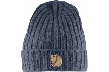 Image of Fjallraven Re-Wool Hat-Men's-Dark Navy-One Size