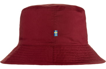 Image of Fjallraven Reversible Bucket Hat, Pomegranate Red/Dark Navy, Small/Medium, F84783-346-555-S/M