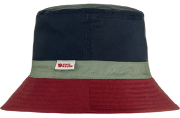 Image of Fjallraven Reversible Bucket Hat, Pomegranate Red/Dark Navy, Small/Medium, F84783-346-555-S/M