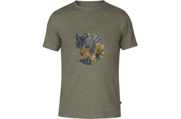 Image of Fjallraven Rock Logo T-Shirt Mens, Tarmac, XL F81954-246-XL