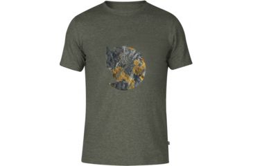 Image of Fjallraven Rock Logo T-Shirt Mens, Mountain Grey, XL F81954-32-XL