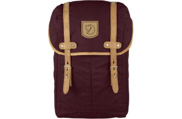 Image of Fjallraven Rucksack No.21 Small Backpack-Dark Garnet