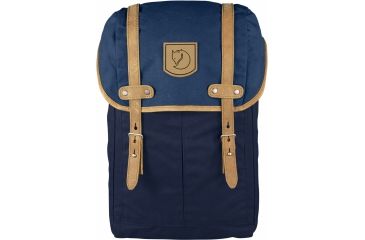 Image of Fjallraven Rucksack No.21 Small Backpack-Dark Navy/Uncle Blue
